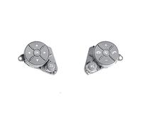 Vuzmode Pulsanti interruttore sul volante dell'auto Pulsante di controllo multifunzione, for Mercedes, for Benz, W204 W212 W207 X204 2048210451 Interruttore al volante(BLACK Grey)