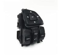 Vuzmode Pulsanti multifunzione for interruttore di controllo della velocità del volante dell'auto, for Ford, Edge, Explorer, 2012 2013 2014 2015 Interruttore al volante(BLACK A1)