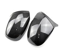 Vuzmode Rearview Mirror Cover Caps M3 Style, for, E90 E91 E92 E93 LCI Pre Facelifted Trim Carbon Fiber Pattern Replacement Copertura per specchietto retrovisore Auto(Carbon Pattern)
