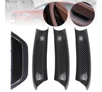 Vuzmode Rivestimento maniglia interna for porte LHD e RHD, for BMW, for X3, X4 F25 F26 2010 2011 2012 2013 2014 2015 2016 2017 Copertura per maniglia interna della porta(Lhd Carbon Set-china)