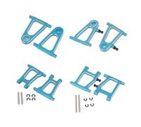 Vuzmode Set di Bracci oscillanti Anteriori e Posteriori in Metallo da 8 Pezzi, for Tamiya, for TT-01 TT01 TT-01E TT01E 1/10 RC Car Braccio di Sospensione RC
