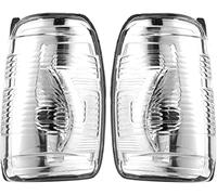 Vuzmode Set di lenti for indicatori di direzione specchietto retrovisore trasparenti, coppia sinistra e destra, Ford, Transit Mk8 2014-2019 BK3113B382AB BK3113B381AB 1847387 1847389 Vetro dello specch