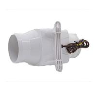 Vuzmode Soffiatore d'Aria di sentina in Linea da 12 V e 130 CFM, Adatto for Tubo Flessibile da 3', Barca, Marina, roulotte, Camper Ventilatore per Motori marini
