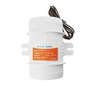 Vuzmode Soffiatore d'Aria di sentina in Linea for Barche Marine 12v, Ventilazione del Motore, 12v, 2,5Amp, 145CFM, Acqua, 3 Pollici, soffiatore Marino for Barche Ventilatore per Motori marini