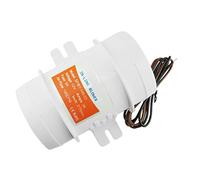 Vuzmode Soffiatore d'Aria for sentina Marina in Linea da 4 Pollici 12V 235 CFM Barca Bianco Ventilatore per Motori marini