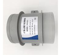 Vuzmode Soffiatore Marino da 12 V, Flusso d'Aria Elevato, Diametro di 4 Pollici, alloggiamento del Motore nichelato Resistente alla corrosione Ventilatore per Motori marini