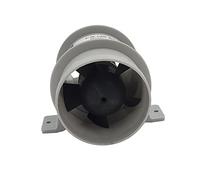 Vuzmode Soffiatore Silenzioso for sentina in Linea da 12 Volt, Tubo Flessibile da 3 Pollici, Adatto for Barche Marine Ventilatore per Motori marini