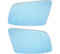 Vuzmode Specchietto retrovisore destro riscaldato blu adatto for BMW E60 E61 E63 E64 2003 2004 2005 2006 2007 2008 2009 2010 con angolo cieco Vetro dello specchietto retrovisore laterale della portier