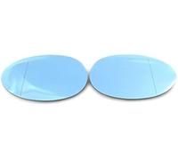 Vuzmode Specchietto retrovisore esterno riscaldato blu con base for modelli 2015-2019, for BMW, for MINI, Cooper Clubman F54 F55 F56 Cabrio F57 Countryman F60 Vetro dello specchietto retrovisore later