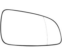 Vuzmode Specchietto retrovisore esterno sinistro e destro riscaldato convesso, for Vauxhall, for Opel, Astra H 2004 2005 2006 2007 2008 Vetro dello specchietto retrovisore laterale della portiera(BLAC