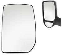 Vuzmode Specchietto retrovisore esterno sinistro lato passeggero, for Ford Transit Mk6 Mk7 2000-2014 YC1517K741BA 4059969 Vetro dello specchietto retrovisore laterale della portiera