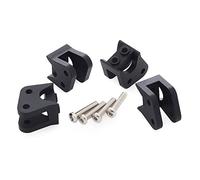 Vuzmode Supporti di collegamento portante C-Hub for albero motore con ingranaggio conico in metallo, for asse assiale AR60, for Wraith RR10 Bomber Rig RC Rock Racer Collegamento sospensione auto RC(K)