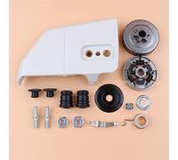 Vuzmode Tamburo frizione Coperchio pignone Bar Dadi Borchie AV Buffer Kit ingranaggio a vite senza fine, for STIHL, 017 018 MS170 MS180 MS 180 170 Parti motosega Kit frizione tosaerba