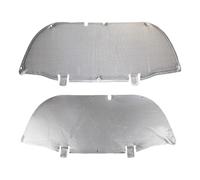 Vuzmode Tappetino isolante for cofano motore anteriore insonorizzato Copertura in schiuma Suono Calore Cotone ignifugo, for Toyota, Corolla, Cross 2020-2022 Scudo termico del motore(Aluminum)