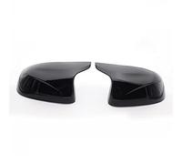Vuzmode Tappo Copri specchietto retrovisore, for, F25 X3 F26 X4 F15 X5 F16 X6 2014-2018 Fibra di Carbonio Look Nero Copertura per specchietto retrovisore Auto(1 Pair Black)