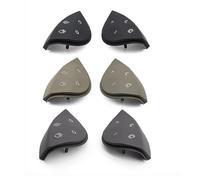Vuzmode Tasto di controllo dell'interruttore del volante dell'auto Tasti multifunzione, for Mercedes, for Benz, Classe E W211 E320 E350 E550 2003-2006 Interruttore al volante(BLACK Dark Grey)