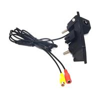 Vuzmode Telecamera posteriore for veicoli cingolati AHD 180 gradi CVBS 1080P, for VW, Passat, Golf, POLO, Jetta, Touareg, B6 B7, A3 A4 A5 A6 S5 Telecamera per la retromarcia(BLACK CVBS AHD 1080P)