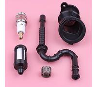 Vuzmode Tubo di aspirazione della linea del filtro del carburante, for STIHL, MS260 MS240 026 024 Kit cuscinetto ad ago frizione candela motosega Sostituisci la parte Tubo flessibile per carburante pe