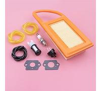 Vuzmode Tubo flessibile for filtro aria carburante, for STIHL, BR500 BR550 BR600 Lampadina primer Guarnizione Candela Kit Soffiatore Pezzo di ricambio 4282 141 0300, 0000 350 3514 Tubo flessibile per