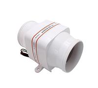 Vuzmode Ventilatore d'Aria for Barche Marine 12V 4" in Linea, Ventola di sfiato della sentina, Ventilazione 270CFM Ventilatore per Motori marini