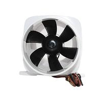 Vuzmode Ventilatore di Scarico a Canna Dritta 12V 24V DC Ventilatore di Scarico for Batteria for Camper e Yacht for Saifulle Ventilatore per Motori marini(12V 4-inch)