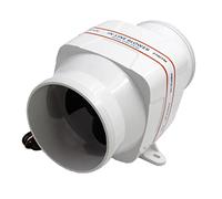 Vuzmode Ventilatore di sentina in Linea da 4" 100 mm, 12 Volt, 270 CFM, soffiatore d'Aria for Barche Ventilatore per Motori marini