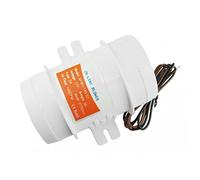 Vuzmode Ventilatore di sentina in Linea for Barche Marine 12v, Flusso d'Aria Elevato, Ventola di Raffreddamento del Motore, Diametro 3 Pollici 76 mm, Bianco Ventilatore per Motori marini