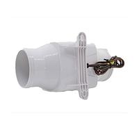 Vuzmode Ventilatore di sentina in Linea for Barche Marine, Yacht, Camper, 4" 102mm, 24V, 270CFM Ventilatore per Motori marini