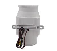 Vuzmode Ventilatore for Barche 4 Pollici 270 CFM in Linea Motore di sentina Marino Cucina Cabina Barca Ventilatore di Ventilazione Accessori for Barche Ventilatore per Motori marini(24v)