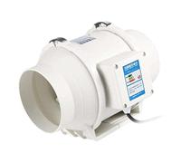 Vuzmode Ventilatore for Barche, Ventilatore for sentina Marina in Linea da 4 Pollici, Ventilatore for sfiati Ventilatore per Motori marini