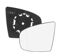 Vuzmode Vetro specchietto asferico sinistro riscaldato con piastra di supporto retrovisore laterale, for BMW, X5 X6 2007-2014 Vetro di ricambio per specchietto laterale auto