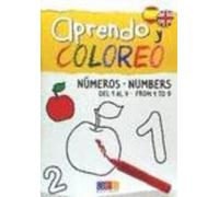 VV AA Aprendo y coloreo. Números del 1 al 9