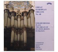 Gerard Brooks Great European Organs No. 48 (Rouen) (CD) Album