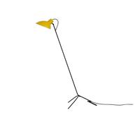 VV Cinquanta Lampada Da Terra Nera/Giallo