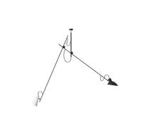 VV Cinquanta Lampadario Nero/Bianco