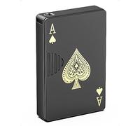 VVAY Accendino a gas ricaricabile, venduto senza gas, regalo per uomini