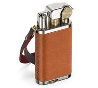 VVAY Accendino Benzina in Pelle - Fornito Senza Benzina