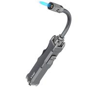 VVAY Accendino Lungo Gas Ricaricabile, Jet Flame, Venduti Senza Gas