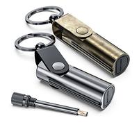 VVAY-Lighter Confezione da 2 accendini con portachiavi, venduti senza benzina