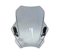 VVBNIN Compatibile con CB1000 per Hornet per SP 2024-2025 Deflettore Parabrezza per Moto Carenatura Anteriore Parabrezza Visiera Visiera Spoiler Coperture Schermo Parabrezza Deflettore Moto(Gray)