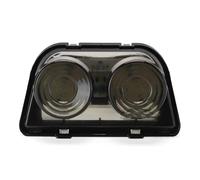 VVBNIN Compatibile con CBR250 per MC19 1988 1989 per MC22 1990 1991 1992 1993 1994 Lampada Integrata per Moto Luce Posteriore Freno Indicatore di Direzione Indicatori per Moto(Smoky)
