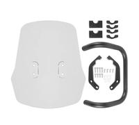 VVBNIN Compatibile con CRF250S per CRF300L per CRF250L per CRF250M 2021 2022 2023 2024 Parabrezza per Moto, Deflettore del Flusso d'Aria, Visiera Anteriore. Parabrezza Deflettore Moto(Transparent)