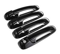 VVBNIN Compatibile con Dodge per RAM 1500 2500 3500 4500 5500 2002 2003 2004 2005 2006 2007 2008 8 Pezzi Maniglie per Porte 4 Coperture per Porte Copri Maniglia Porte Auto