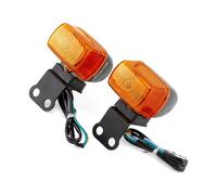 VVBNIN Compatibile con XR400R per XR250R 1996 1997 1998 1999 2000 2001 2002 2003 2004 Luce di Direzione Anteriore Posteriore Luce di Direzione per Motocicletta Indicatori per Moto(Amber Front)