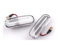 VVBNIN Indicatore Luce dinamica Compatibile con Peugeot per Bipper per Box Van per Tepee 2008 2009 2010 2011 2012 2013 2014 2015 2016 2017 2018 2019 Luce di Posizione Laterale Dinamica(White)