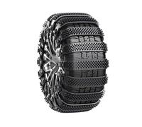 VVBUG Catene da Neve Auto per Spark M300, 10 Pezzi Regolabili Cable Chains for Cars Antiscivolo Pneumatici per Neve Ghiaccio E Fango Invernale,A/Black