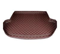 VVBUG Pelle Auto Tappetino Bagagliaio per Sandero II, Antiscivolo Copri Baule Fodera Bagagliaio Proteggi Baule Accessori,A/Coffee
