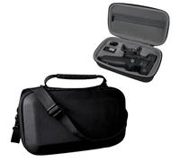 VVGAOGES Osmo Mobile 7/7P Custodia da trasporto, in pelle PU, borsa da viaggio portatile per DJI OM 7/7P stabilizzatore cardanico e accessori con tracolla, Nero , Osmo Mobile 7/7P - Valigetta da