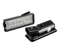 Vvhabpm LED Numero Luce Targa Per Boxster Per Cayman Carrera Per Cayenne 987/997/958 2x Luce Targa A LED Bianca Senza Errori CANBus 1K8943021 5F9943021
