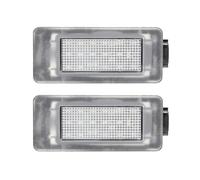 Vvhabpm LED Numero Luce Targa Per Dacia Per Duster 2018 2019 2020 2021 Coppia Di Luci Targa A LED Bianche Ad Alta Luminosità Per Auto